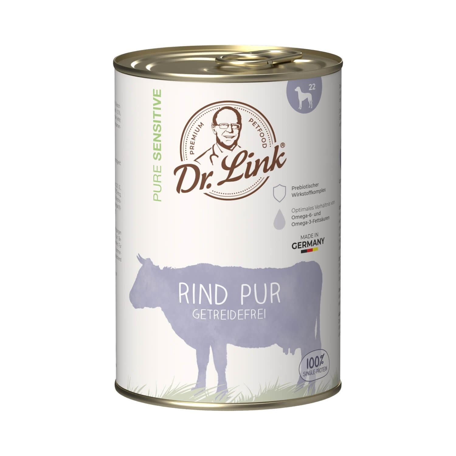 Dr. Link® PURE SENSITIVE 6x400g Rind pur