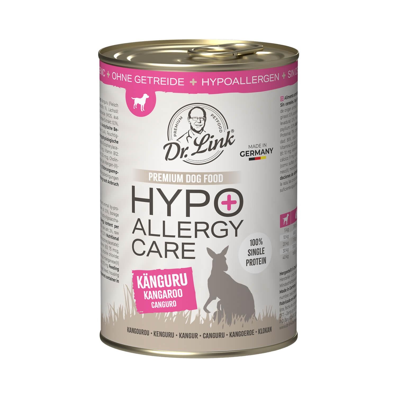 Dr. Link® HYPE ALLERGY CARE 1x400g Känguru | Probedose
