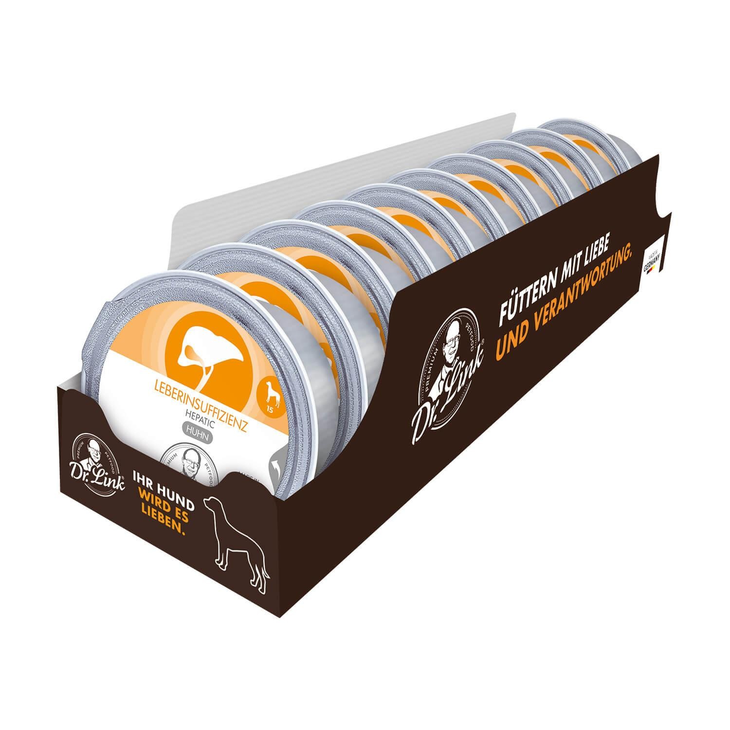 Dr. Link® SPEZIAL-DIÄT 10x125g Leberinsuffizienz | Hepatic Huhn