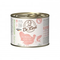 Dr. Link® PURE SENSITIVE 6x200g Salmon and poultry