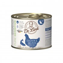 Dr. Link® PURE SENSITIVE 6x200g Chicken and salmon