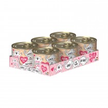 LOVE IS WHERE A CAT IS® 6x200g Huhn pur