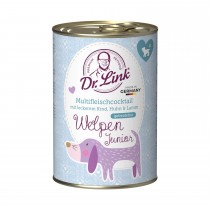 Dr. Link® WELPEN JUNIOR 1x400g Multifleischcocktail | Probedose