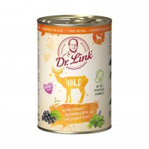 Dr. Link® SUPER NATURAL 1x400g Wild mit Pastinake, Aroniabeeren und Waldkräutern | Probedose