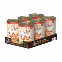 Dr. Link® SUPER NATURAL 6x400g Gans und Huhn mit Topinambur, Blattspinat und Acaibeeren