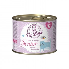 Dr. Link® SENIOR 6x200g Lamm und Geflügel