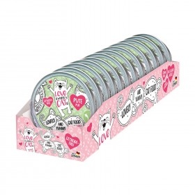 LOVE IS WHERE A CAT IS® 12x85g Pute pur
