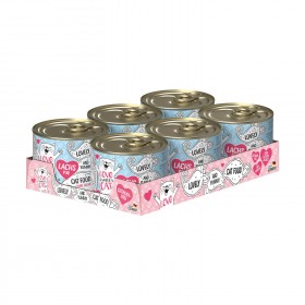 LOVE IS WHERE A CAT IS® 6x190g Lachs pur