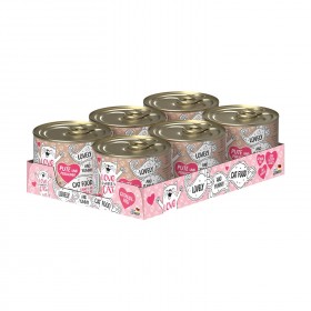 LOVE IS WHERE A CAT IS® 6x200g Pute und Perlhuhn